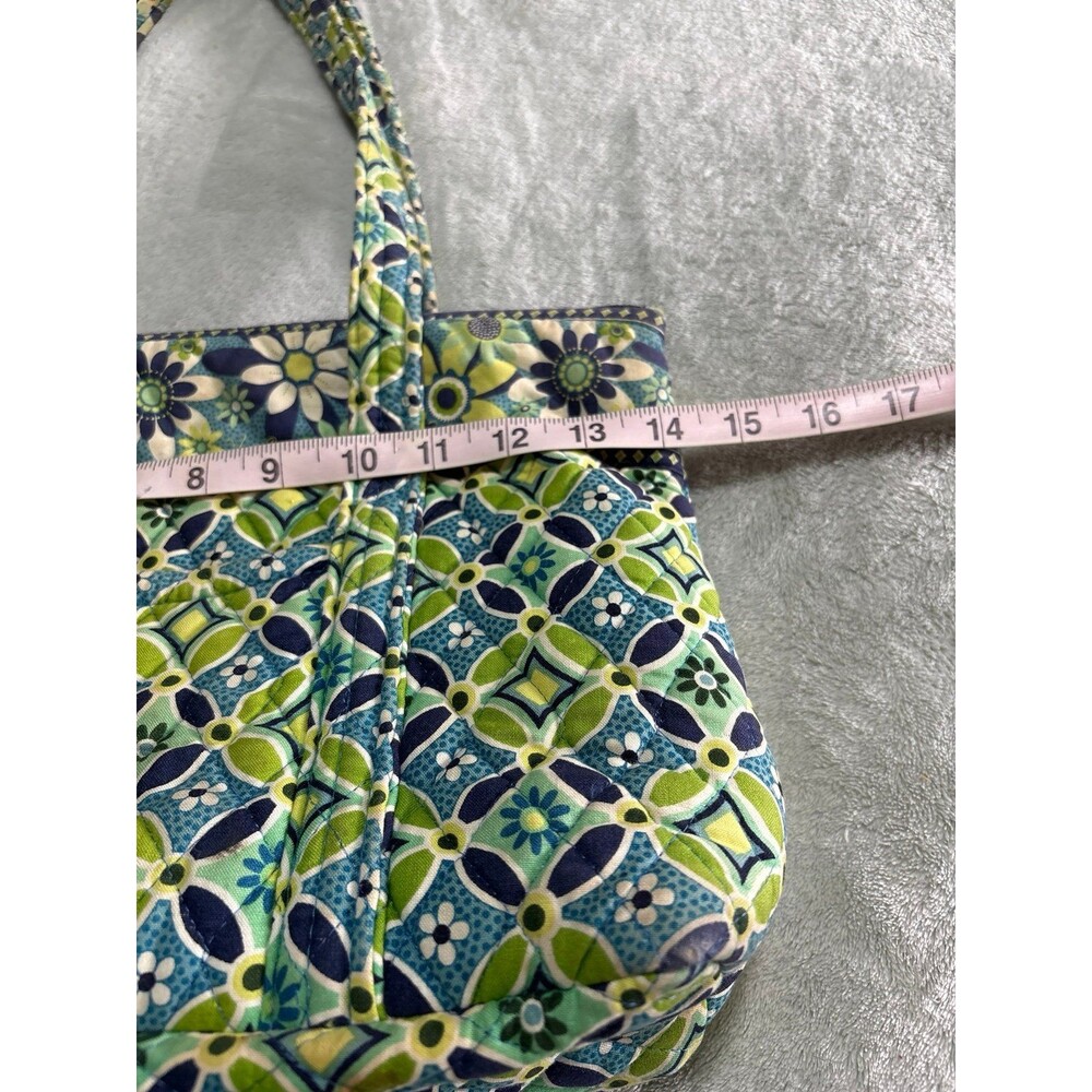 Vera Bradley shoulder bag tote purse bag retired Dasiy print vintage classic Y2K - Picture 6 of 7